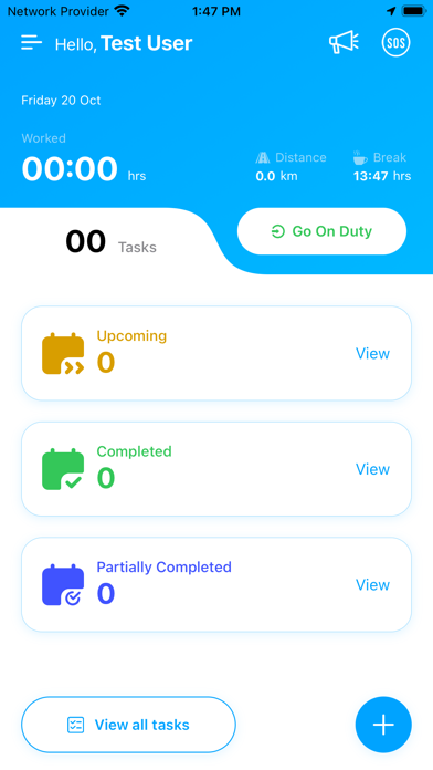 Screenshot #1 pour MobiTask Live