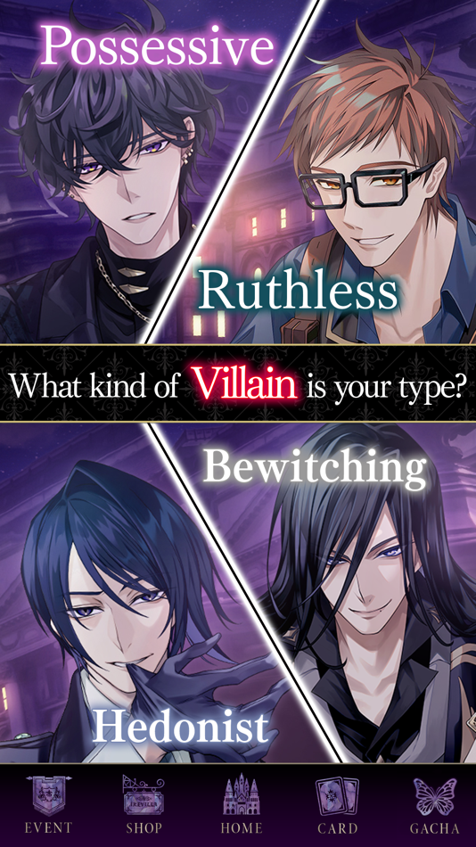 #4. Ikemen Villains Otome Game (iOS) 由: CYBIRD Co., Ltd.