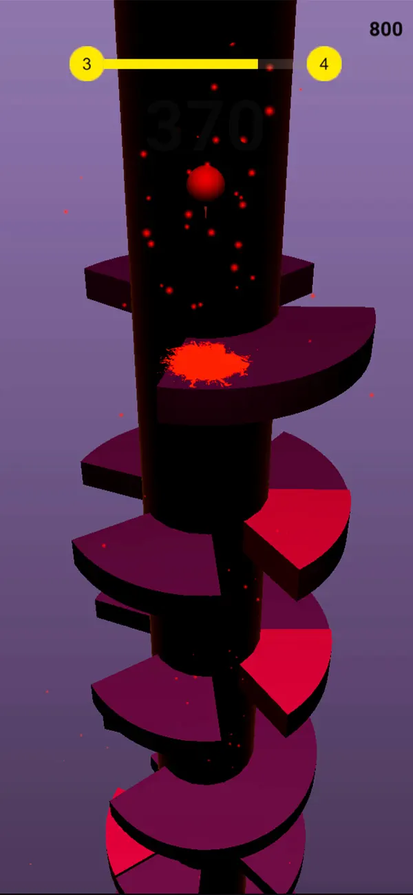 Screenshot #2 pour jeux en spirale avec balle reb