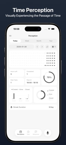 SpotTime: AI Task Time Insight iPhone screenshot