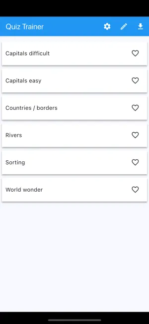 Knowledgetraining screenshot 1