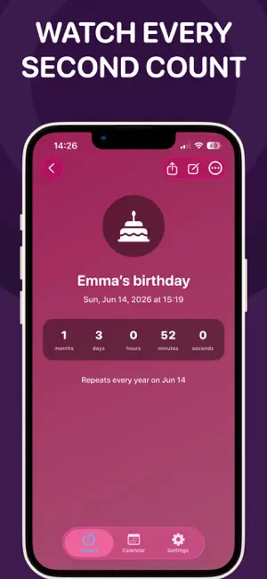 Countdown Calendar Timers screenshot 2