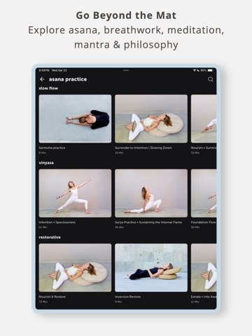 stONE Yoga by Janet Stone iPad screenshot