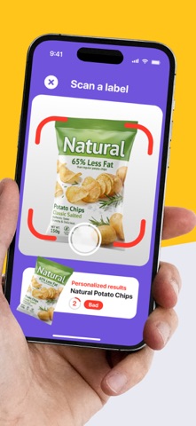 AI Food Ingredient Scan · dert screenshot