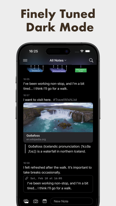 Strflow: Notes & Journal iPhone screenshot 6 - Productivity app