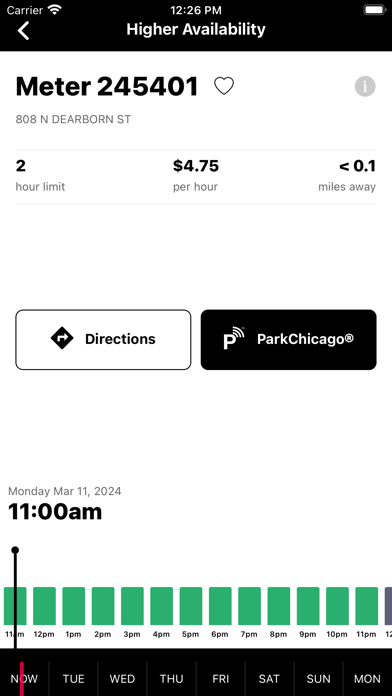 ParkChicago®Map Screenshot