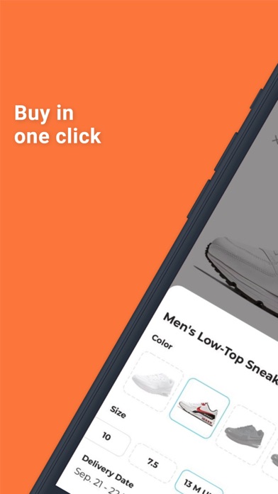 Screenshot 3 of Ably - One Click Shopping App