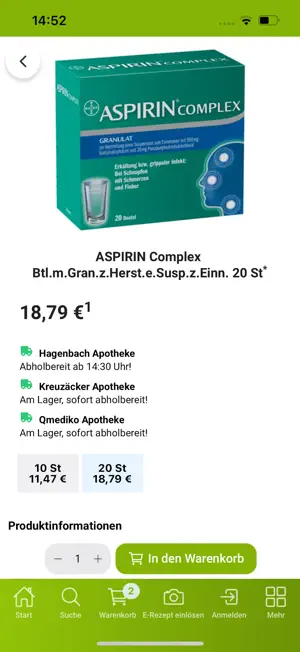 ApoHall Apotheken screenshot 4