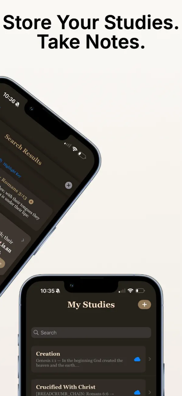 #3. ScriptSearch: Bible Study Tool (iOS) Podle: Chad Sives
