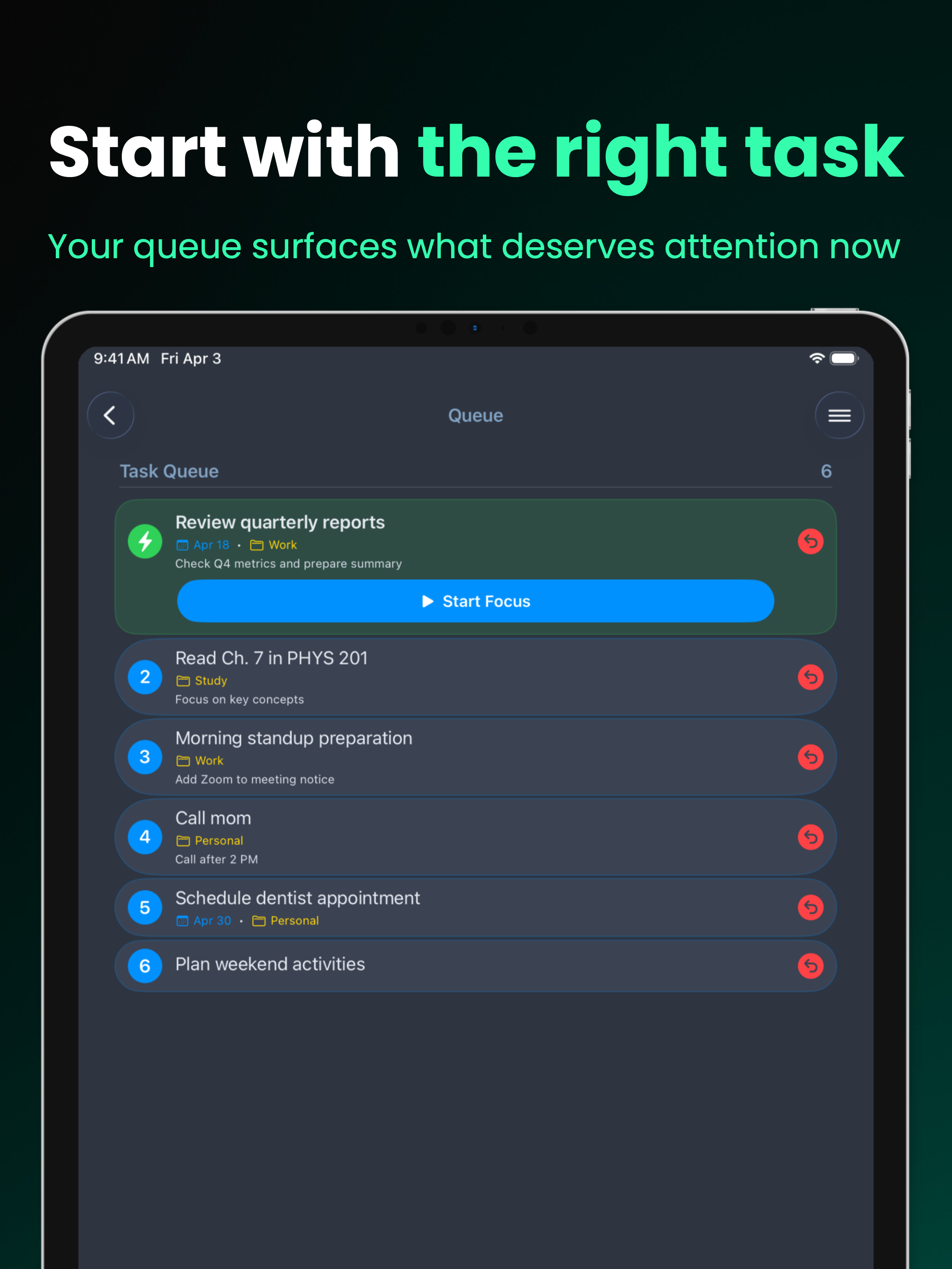 Taskvera Focus
