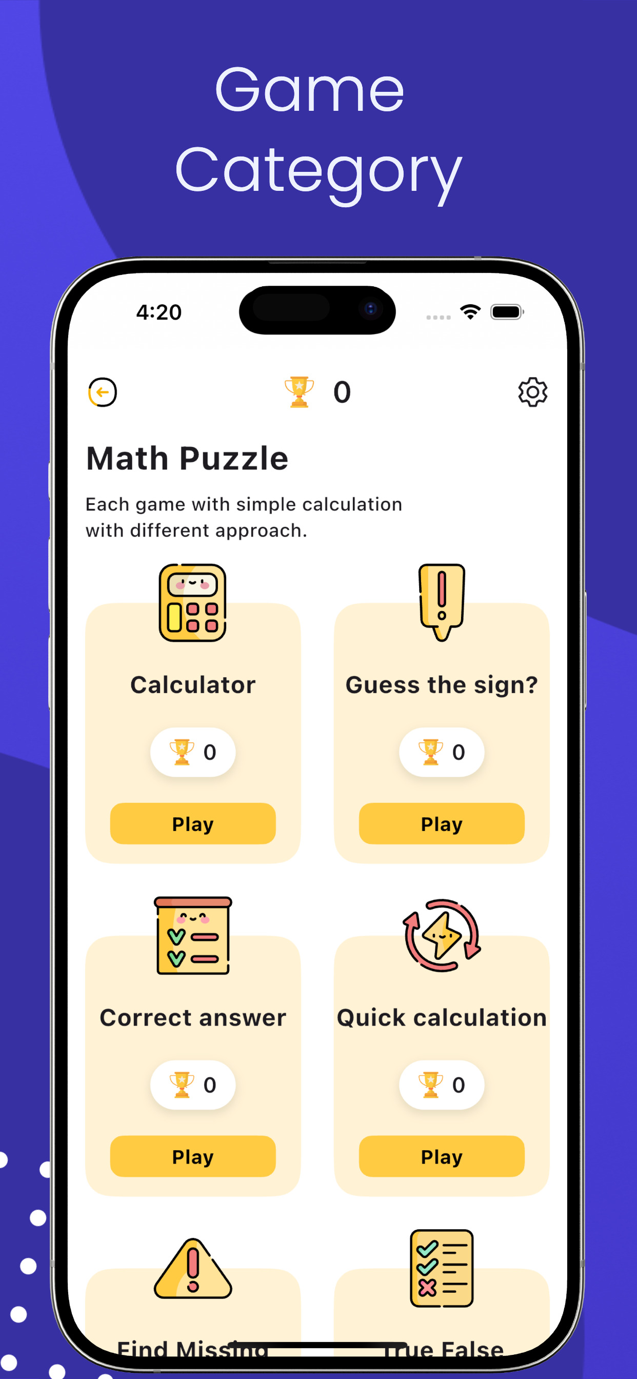 Maths Puzzle Game