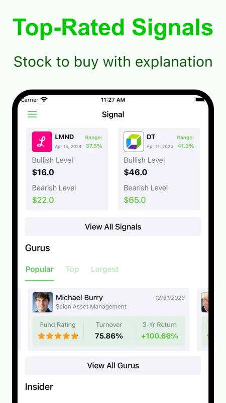 Stock Signal: AI Stocks Watch screenshot 2 of 8