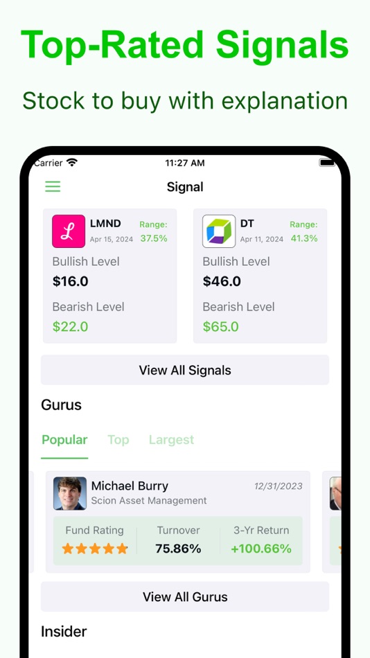 #2. Stock Signal: AI Trading Alert (iOS) 由: SAGAMILL PTE. LTD.