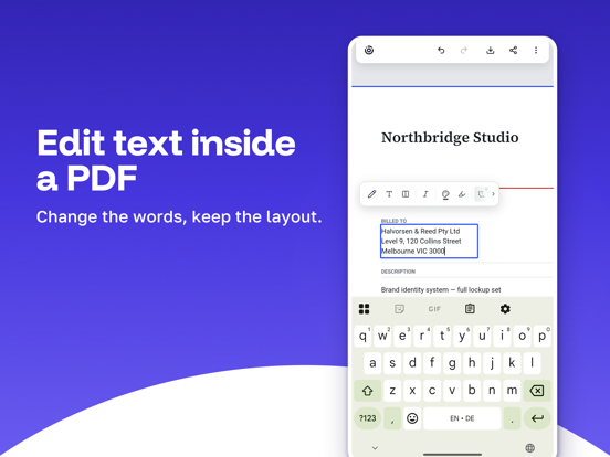 Desygner: Ontwerp graphic iPad app afbeelding 4