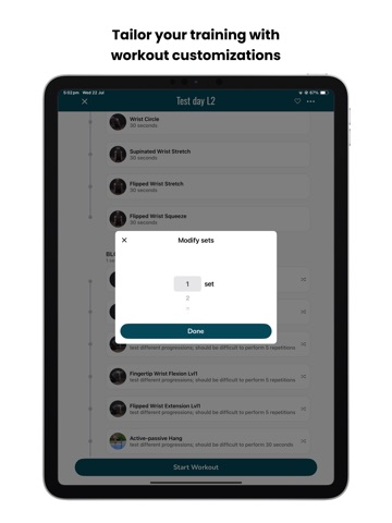 Berg Movement iPad screenshot
