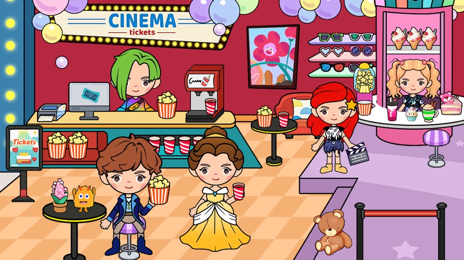#1. Princess Town - Dream Castle (iOS) بواسطة: Fun Galaxy Media