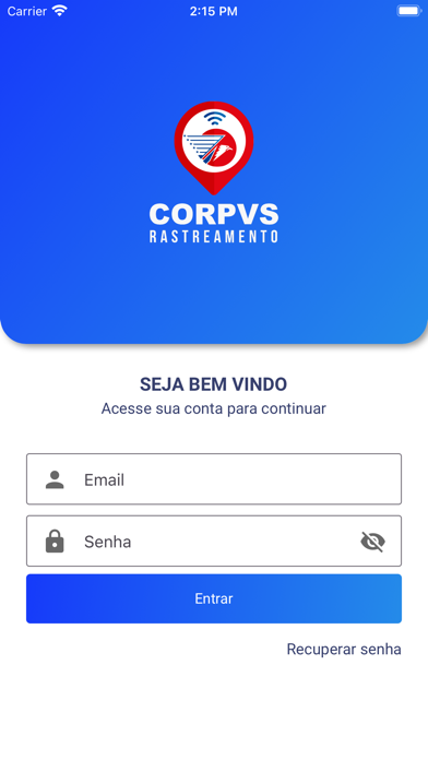 Screenshot #1 pour CORPVS RASTREAMENTO