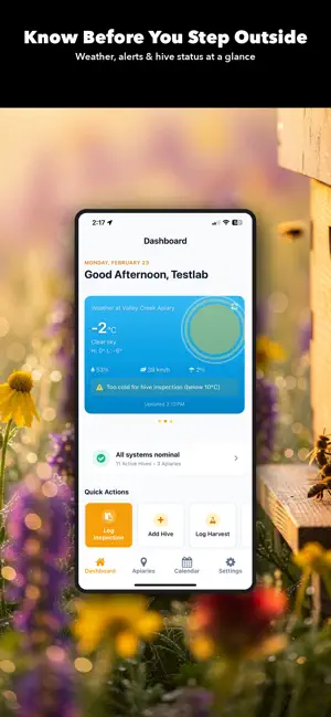 HiveSense: Smart Hive Tracker screenshot 3