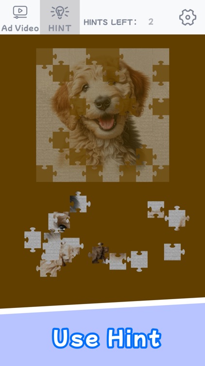 Joyful Puppy Jigsaw Puzzles screenshot-3