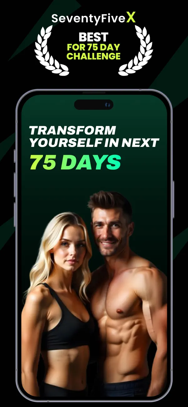 #1. 75 Day Tough Challenge (iOS) By: Innonexa Tech Private Limited