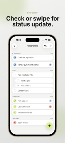 TODO.md - Markdown Task List Screenshot 2 of 7