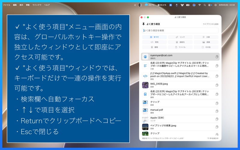 App screenshot