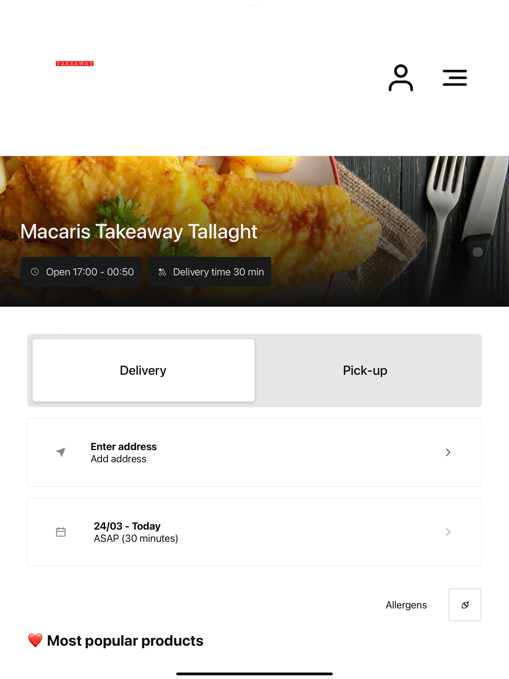 Macaris Takeaway Tallaght
