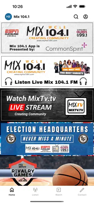Mix 104.1 WCLE | MixTV.tv screenshot 1