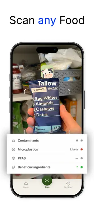 Tallow: Seed Oil Food Scanner screenshot 1