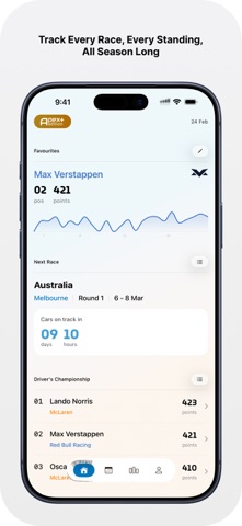 Formula Apex – Race Tracker screenshot