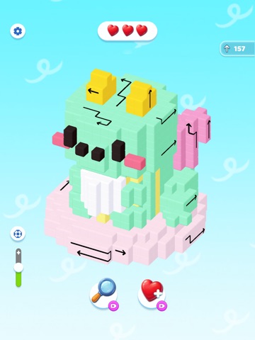 Arrow Block 3D - Escape Puzzle iPad screenshot