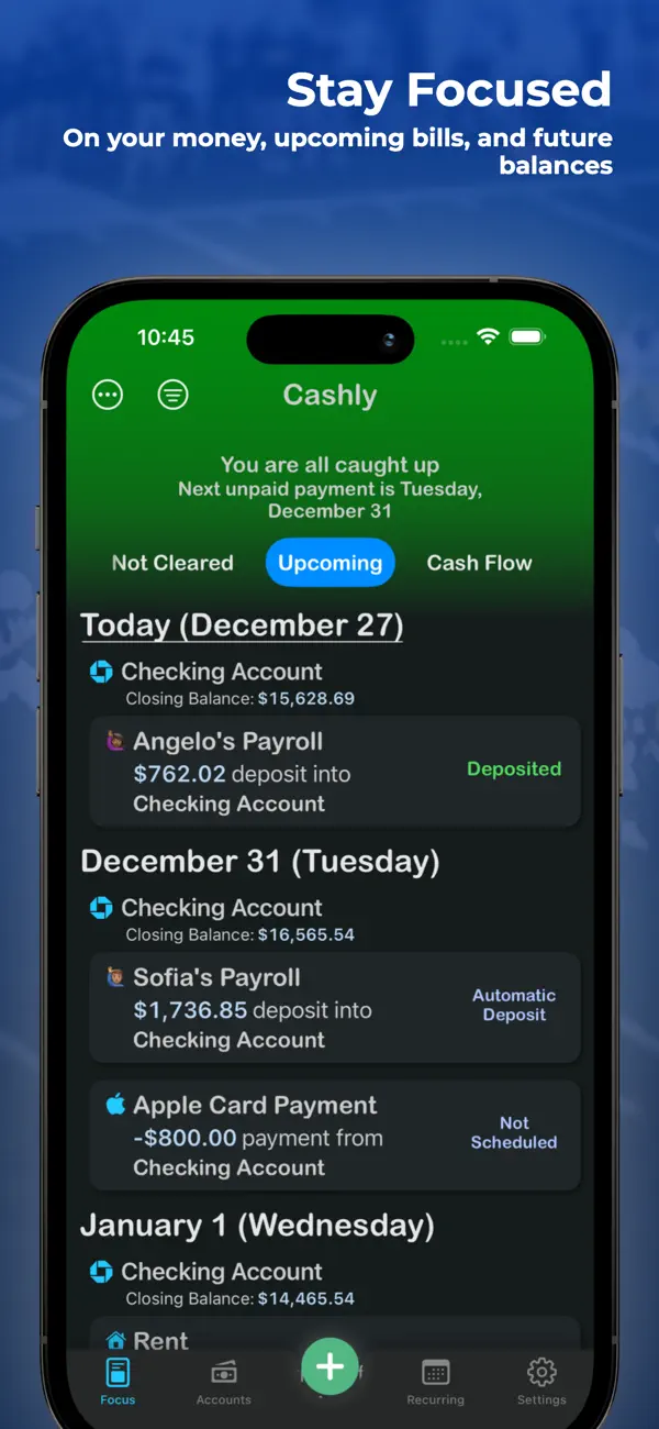 Screenshot #3 pour Cashly: Track Your Money
