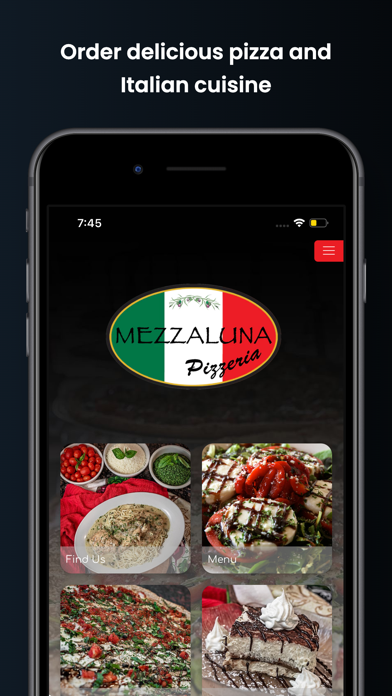 Mezzaluna Pizzeria Screenshot 1 - AppWisp.com Mezzaluna Pizzeria Screenshot 1 - AppWisp.com