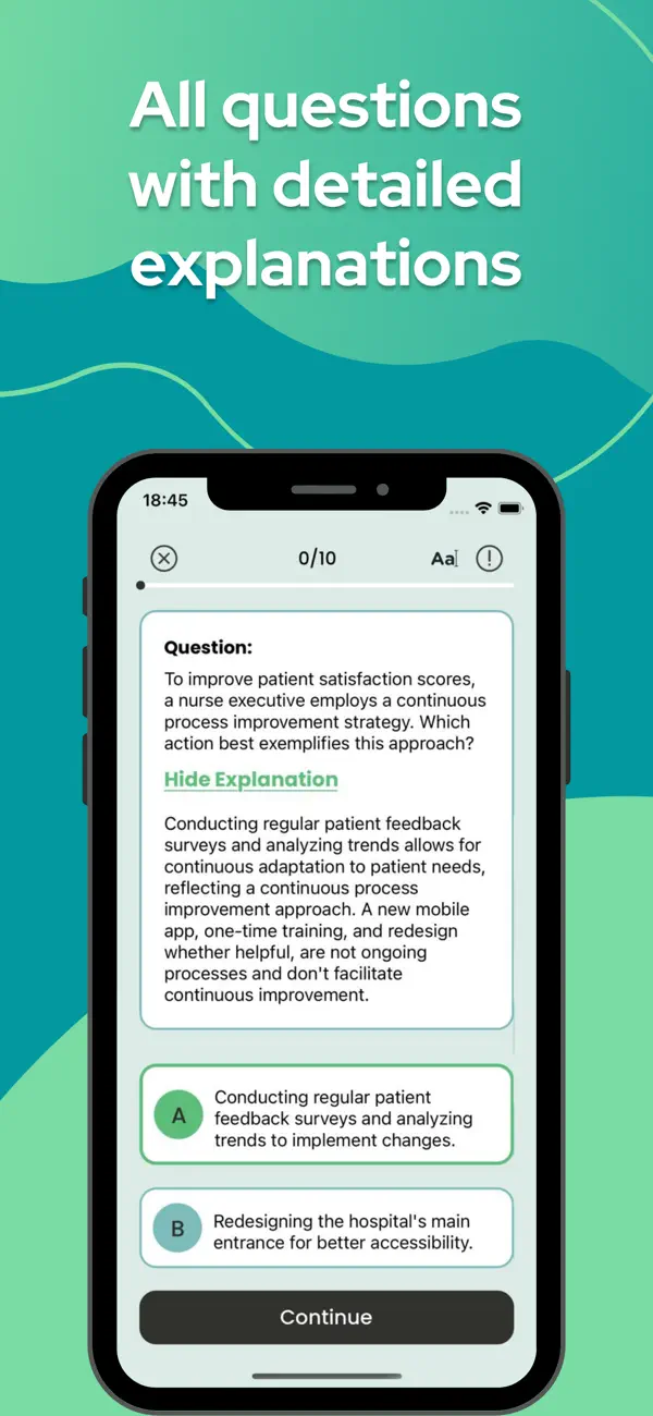 Screenshot #3 pour CENP Executive Nursing Mastery