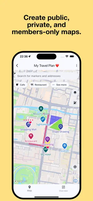 Open Maps: Create & Share screenshot 1