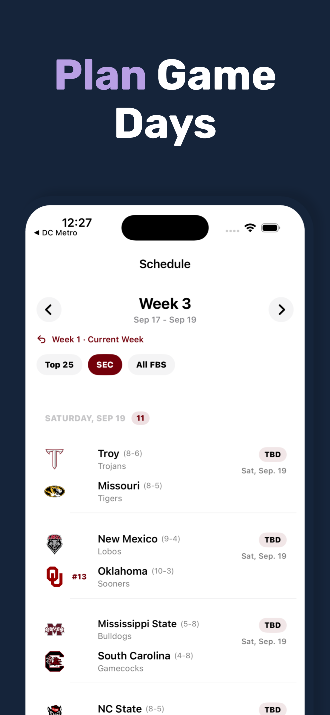 College Football 2026