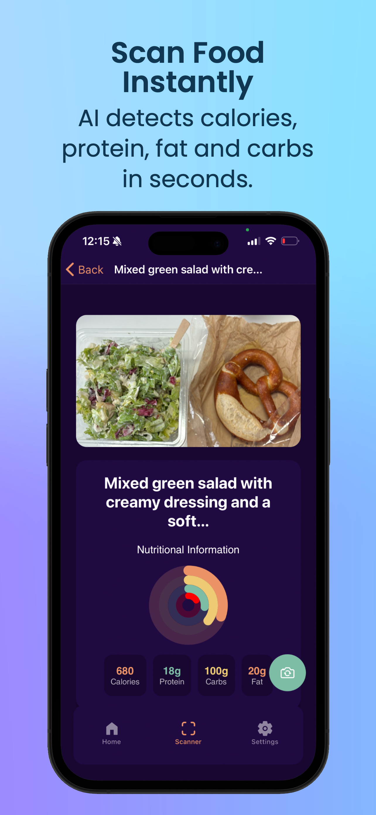 Caloi: Calorie Scanner
