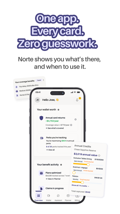 Screenshot 2 of Norte Wallet Intelligence App