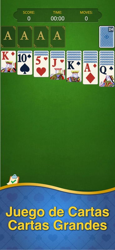 Juego de Cartas Cartas Grandes screenshot 1