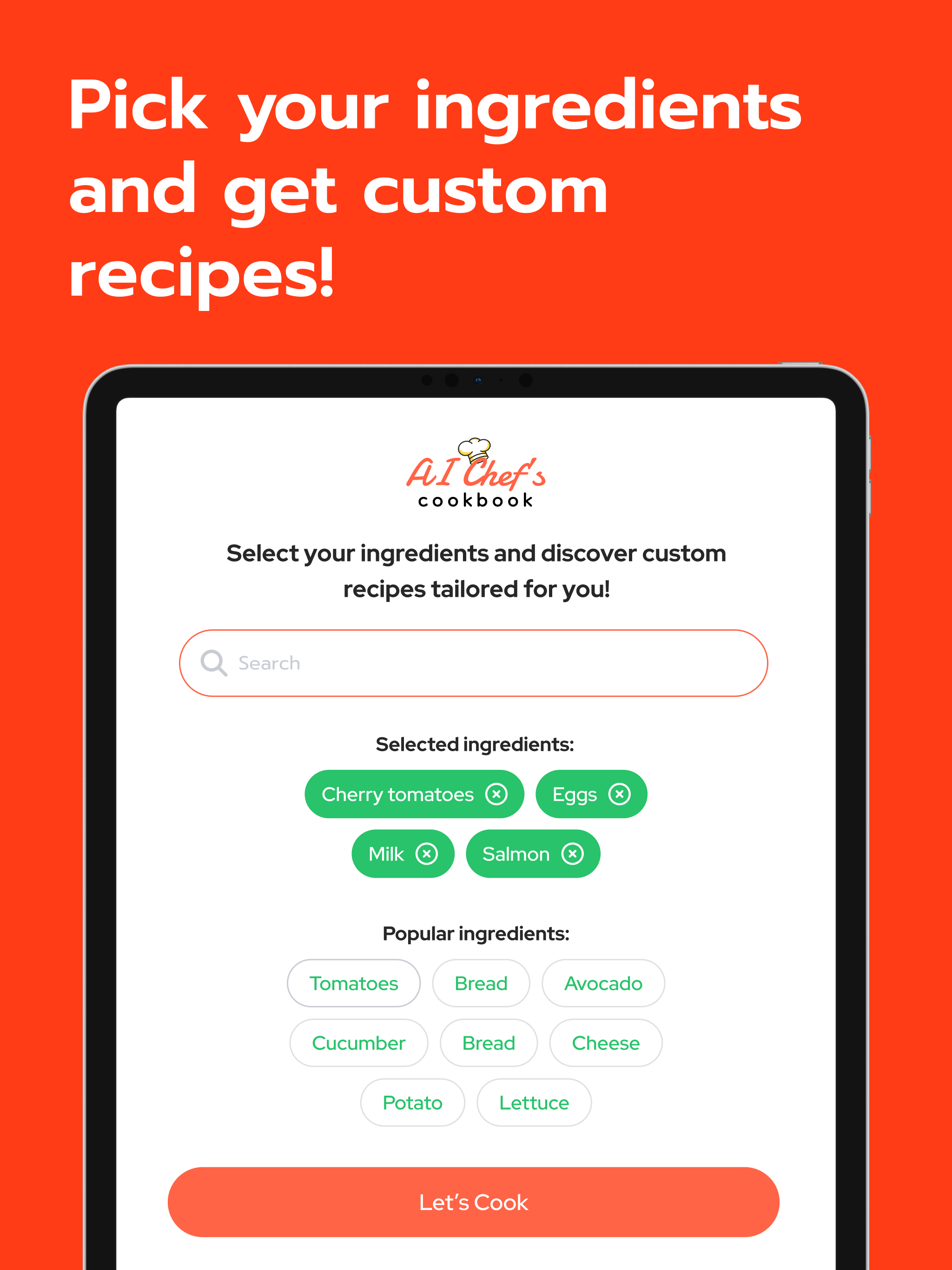 Cooking Recipes AI