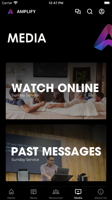 AMPLIFY CHURCH SA Screenshot