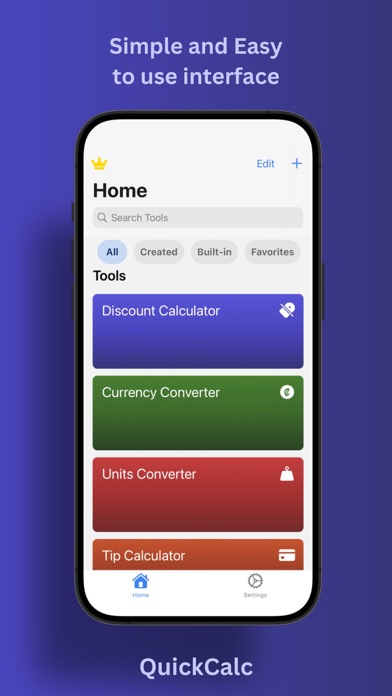 QuickCalc iPhone screenshot 2 - Utilities app