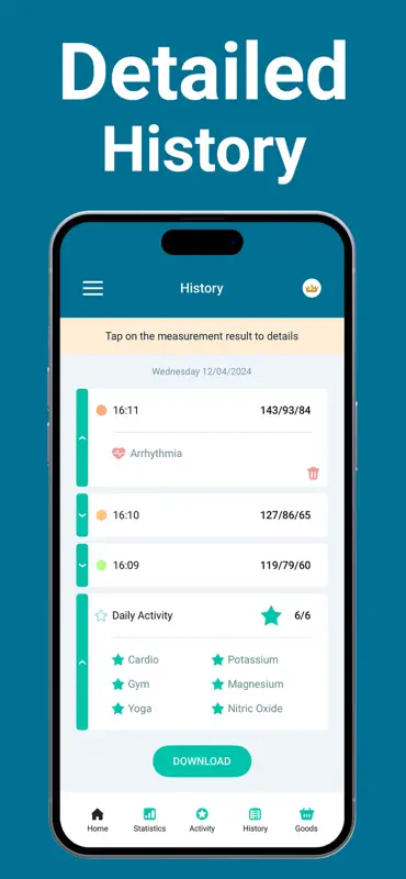 Pressao Arterial, Pulso: Saude screenshot 5 of 5