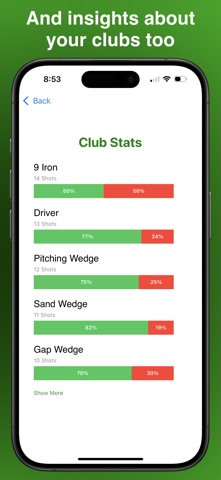 Pureist: Driving Range Tracker Screenshot 6 of 6