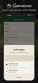 Complete Camping App screenshot