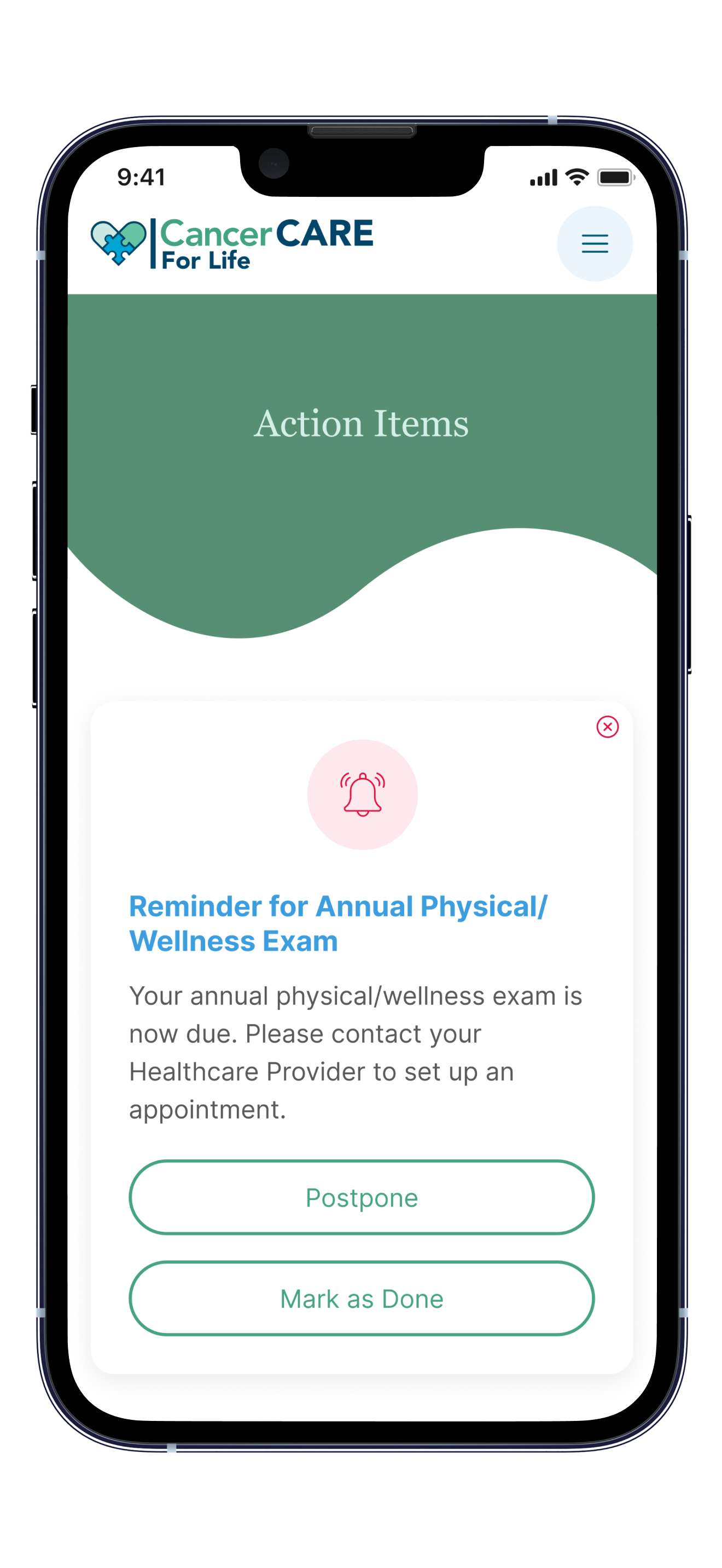 CancerCARE for Life screenshot 4