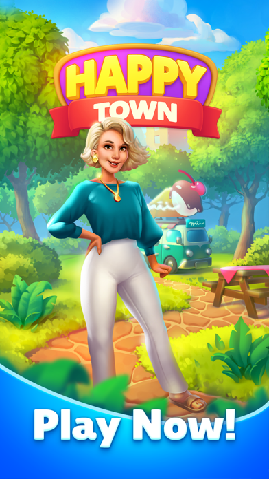 Happy Town: Merge Adventure Screenshot