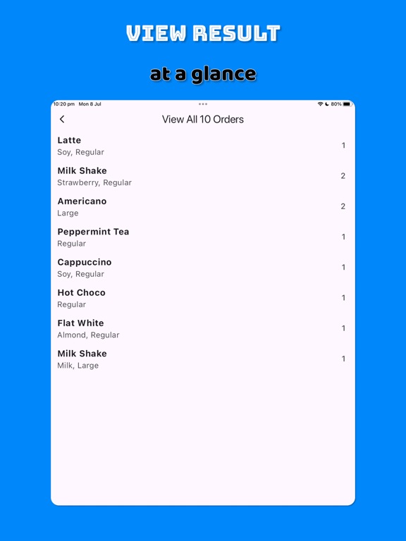 Screenshot #5 pour Cafe Order