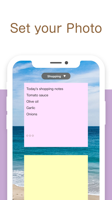 Sticky Notes with Widget Stibo Screenshot