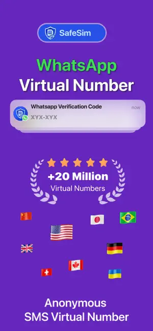 Virtual SMS Number by SafeSim screenshot 3